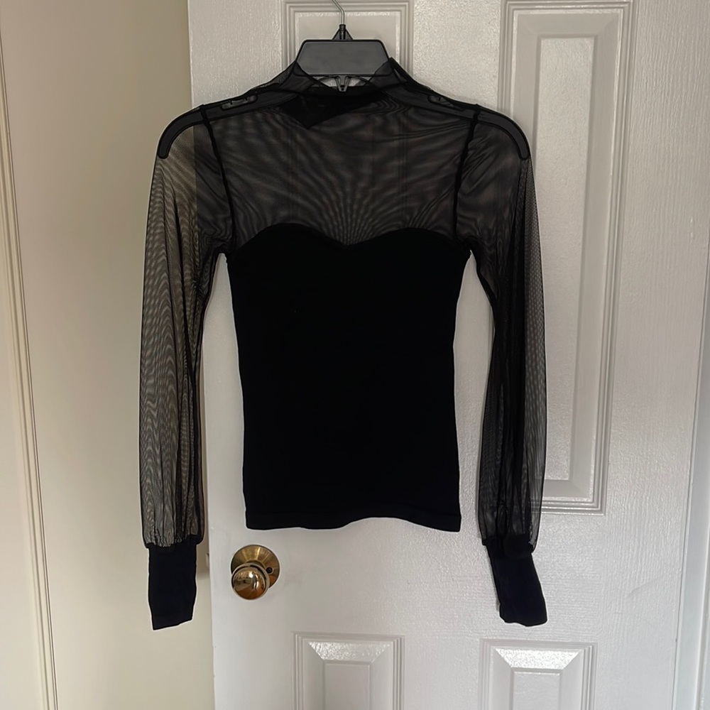 Sheer Free People Top